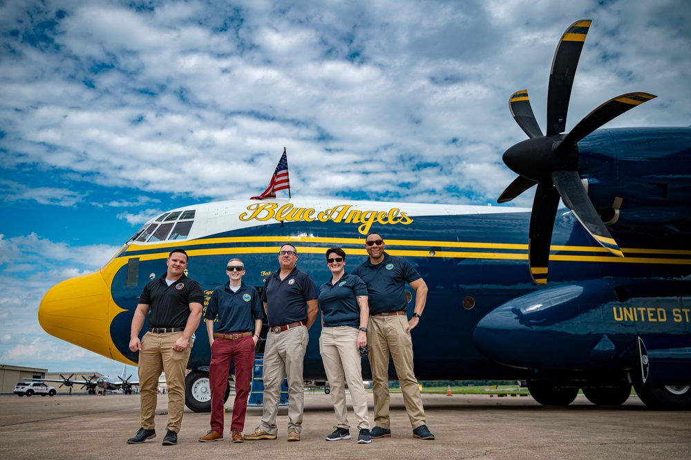 Blue Angels Take Sailors and Marines for a Ride on Fat Albert