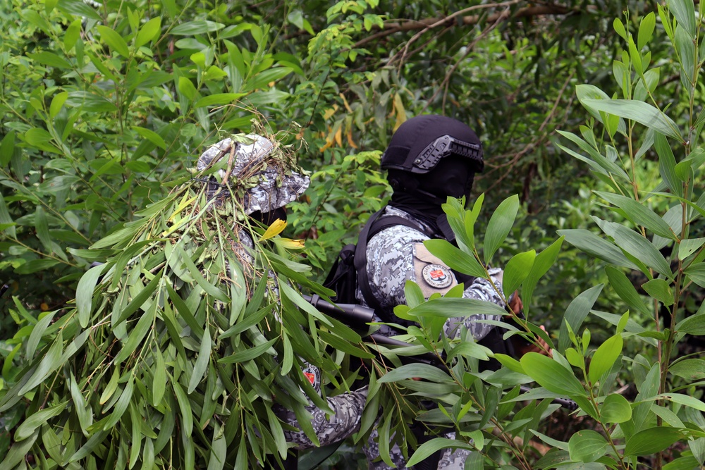 Philippine National Police, Coast Guard SOF, 1st SFG (A) hold demonstration for PNP’s top brass