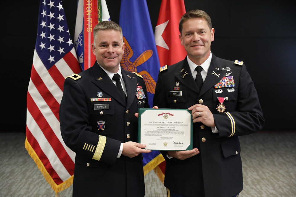 CW5 Bernd Knox Retirement