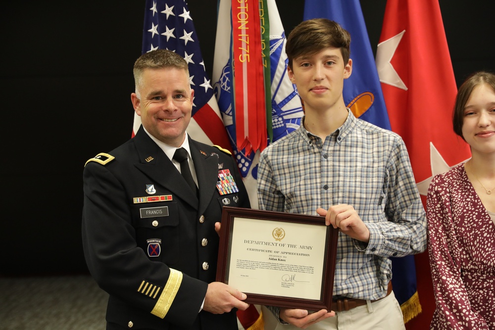 CW5 Bernd Knox Retirement