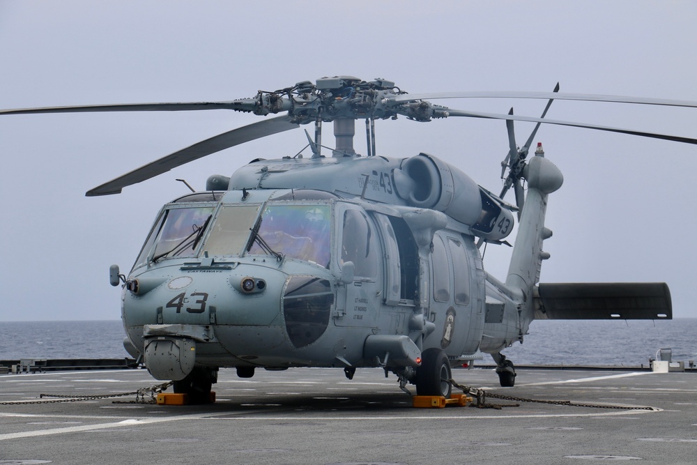 USS Jackson Flight Ops East China Sea