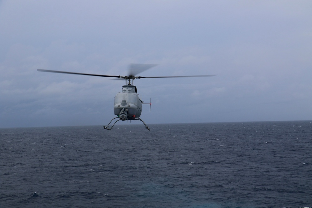 USS Jackson conducts flight ops in ECS