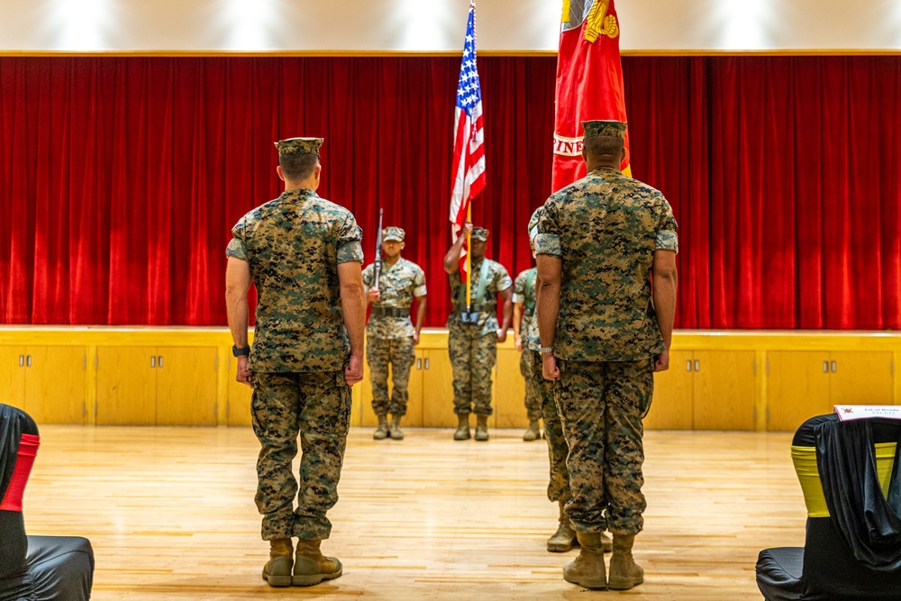 3d Battalion, 12th Marine Regiment Change of Command