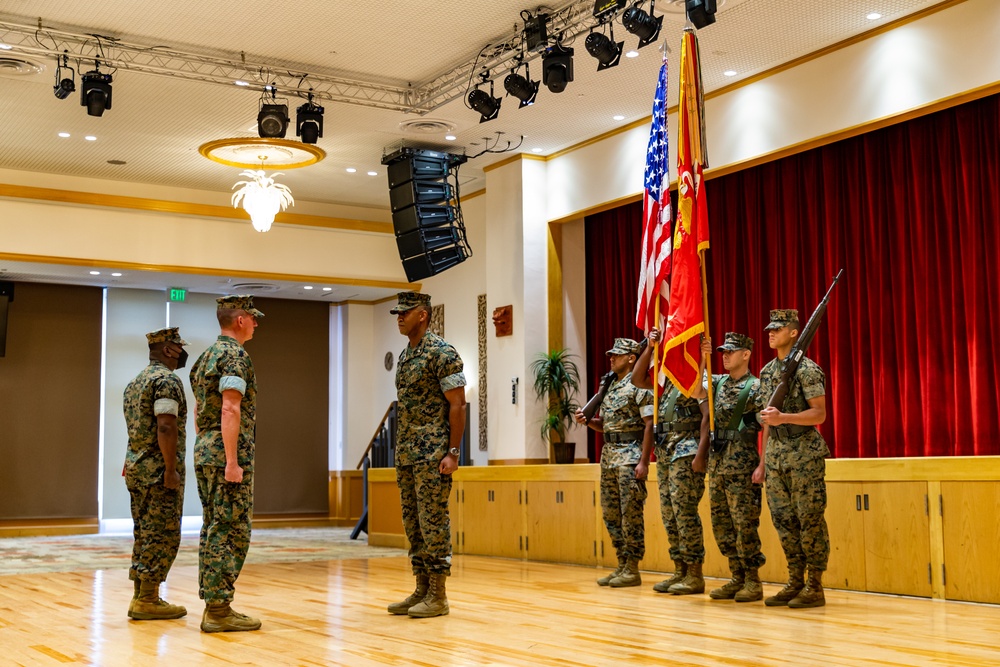 3d Battalion, 12th Marine Regiment Change of Command