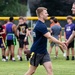 181st IW plays flag football with Sullivan High School