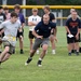 181st IW plays flag football with Sullivan High School