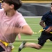 181st IW plays flag football with Sullivan High School