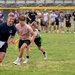 181st IW plays flag football with Sullivan High School