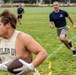 181st IW plays flag football with Sullivan High School