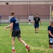 181st IW plays flag football with Sullivan High School