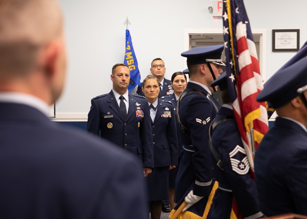 142nd Force Support Squadron conducts Change of Command