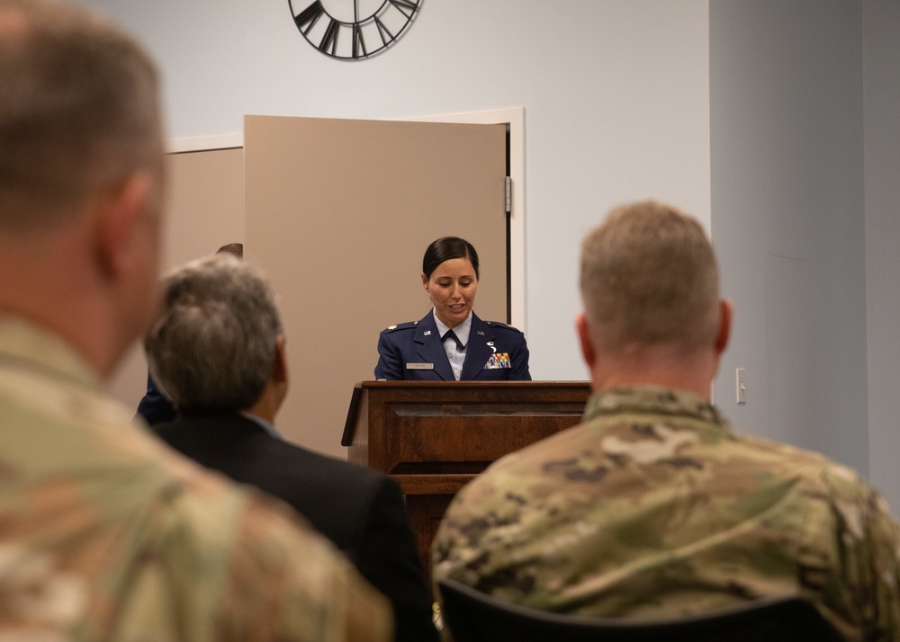 142nd Force Support Squadron conducts Change of Command