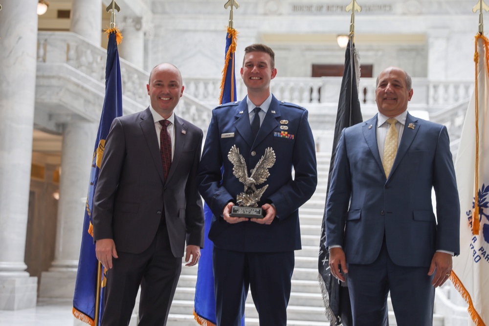Gov. Spencer Cox and UDVMA recognize Service Members of the Year