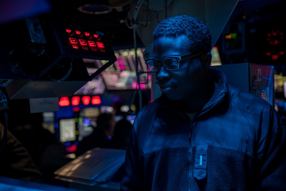 USS Delbert D. Black Conducts Daily Operations