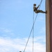 Iowa Cavalry scouts rappel down tower