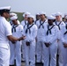 Gunston Hall Sailors participate in Uniform Inspection