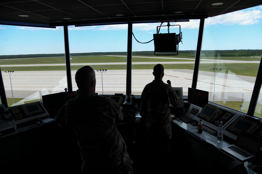 C-130s perform airdrop operations during Agile Rage 22