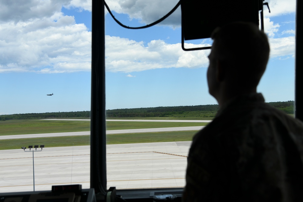 C-130s perform airdrop operations during Agile Rage 22