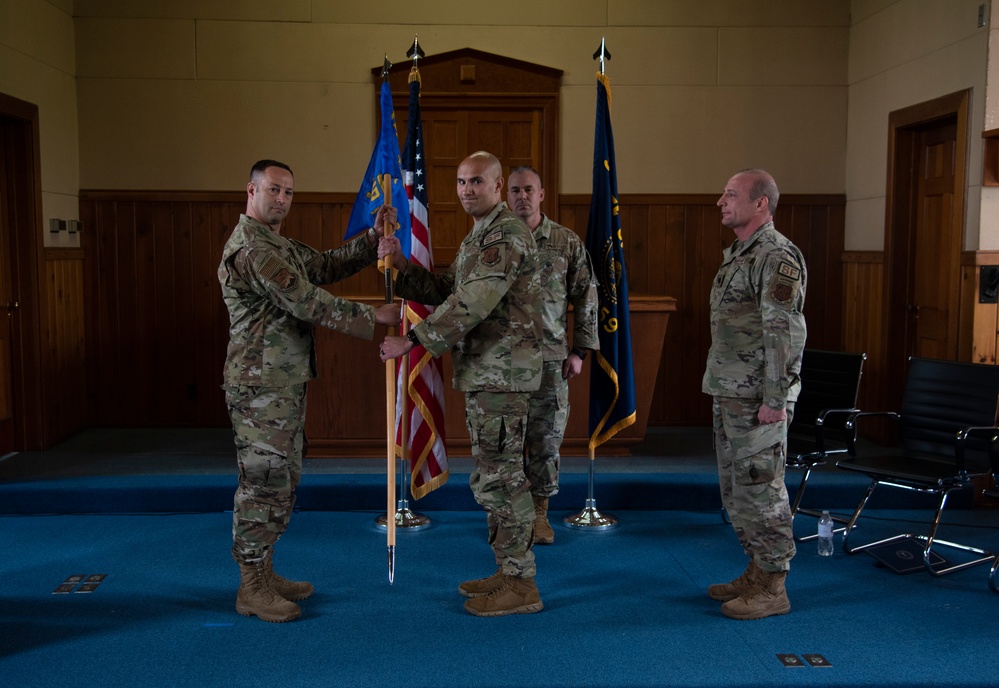 142nd Security Forces Squadron holds Change of Command Ceremony