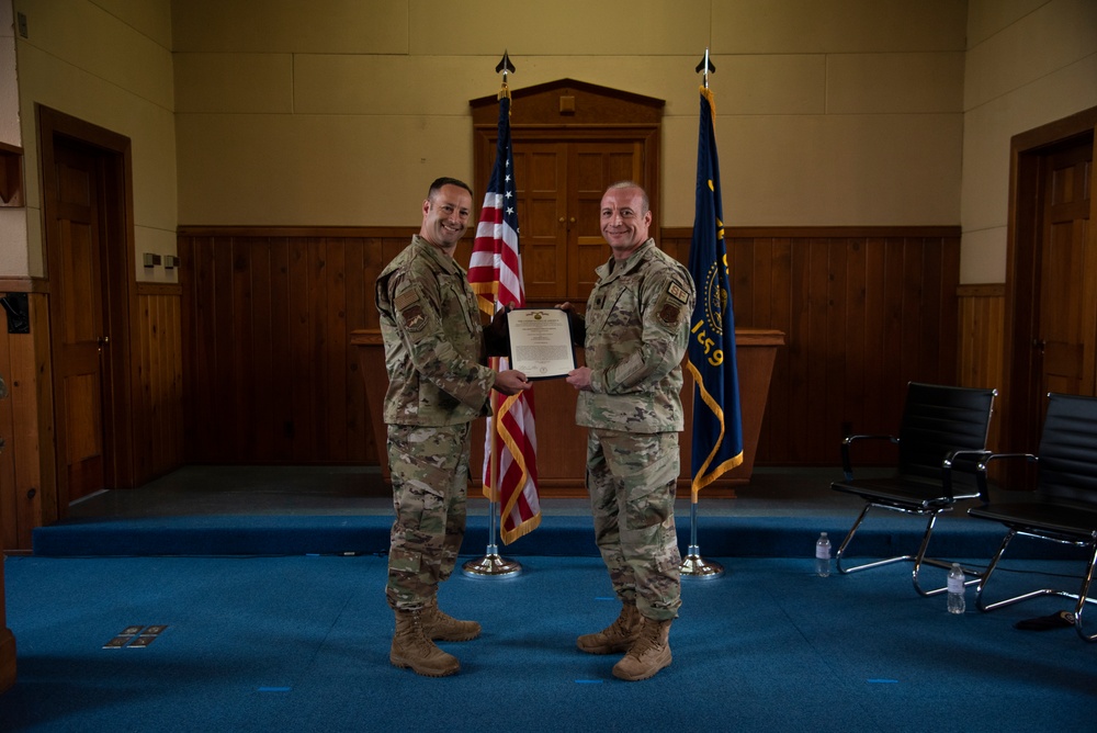 142nd Security Forces Squadron holds Change of Command Ceremony