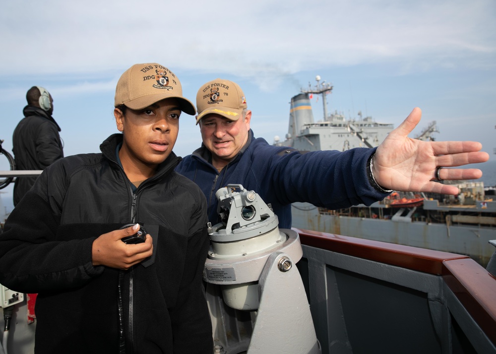 USS Porter (DDG 78) Midshipmen