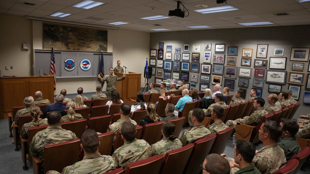 142nd Operations Support Flight holds change of command ceremony