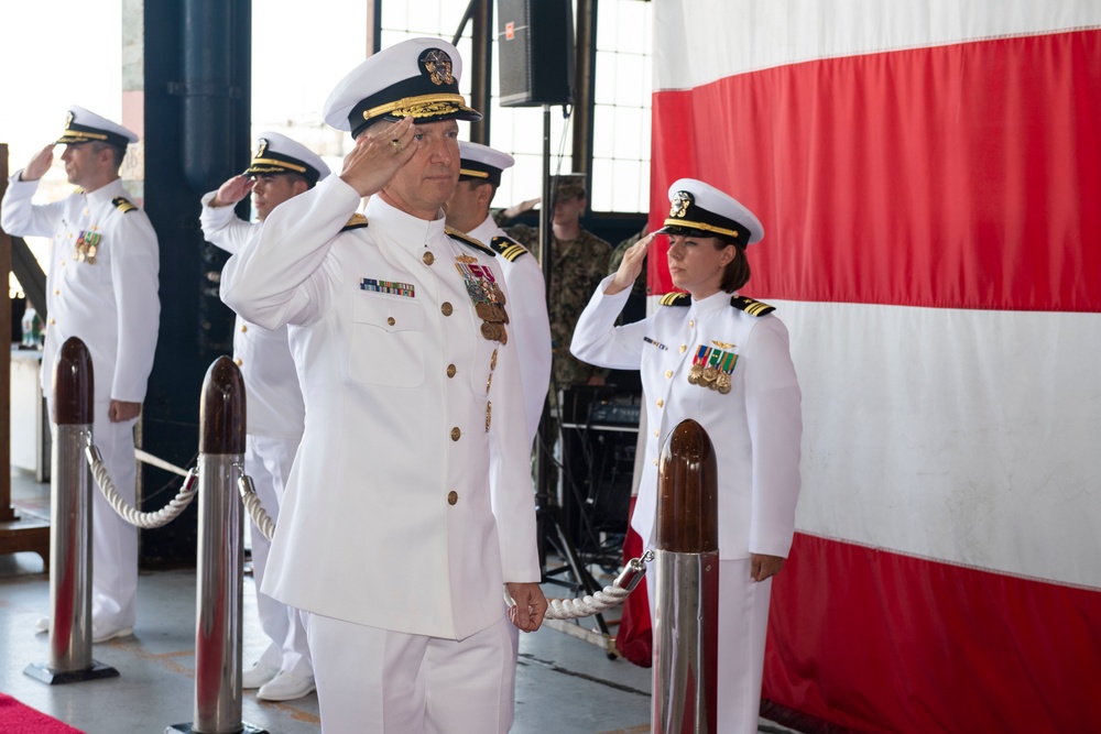 Commander, Naval Air Force Reserve Holds Change of Command