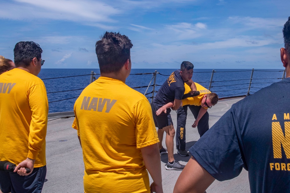 Spruance Conducts Security Reaction Force Training