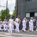 U.S. Sailors March in Portland Rose Festival Parade