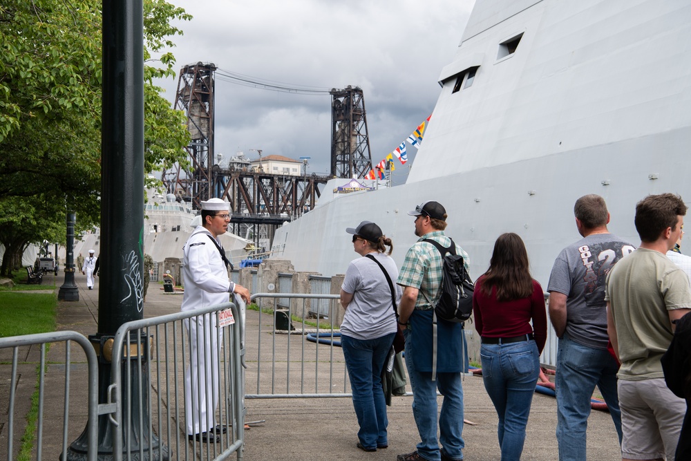 Portland Fleet Week Ship Tours