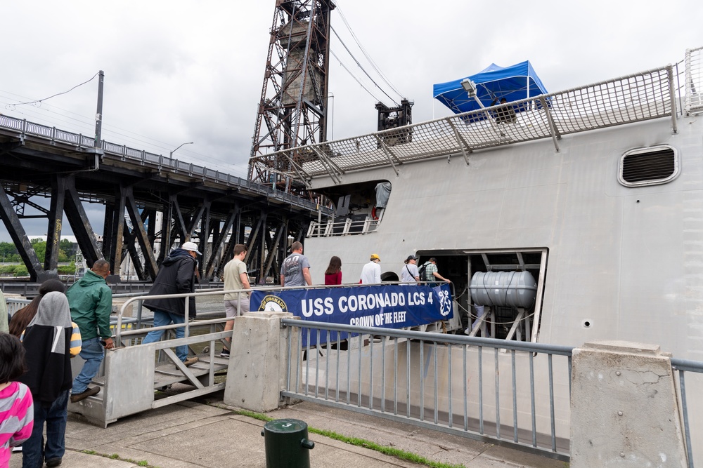 Portland Fleet Week Ship Tours