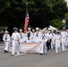 Sea Cadets March during Rose Festival