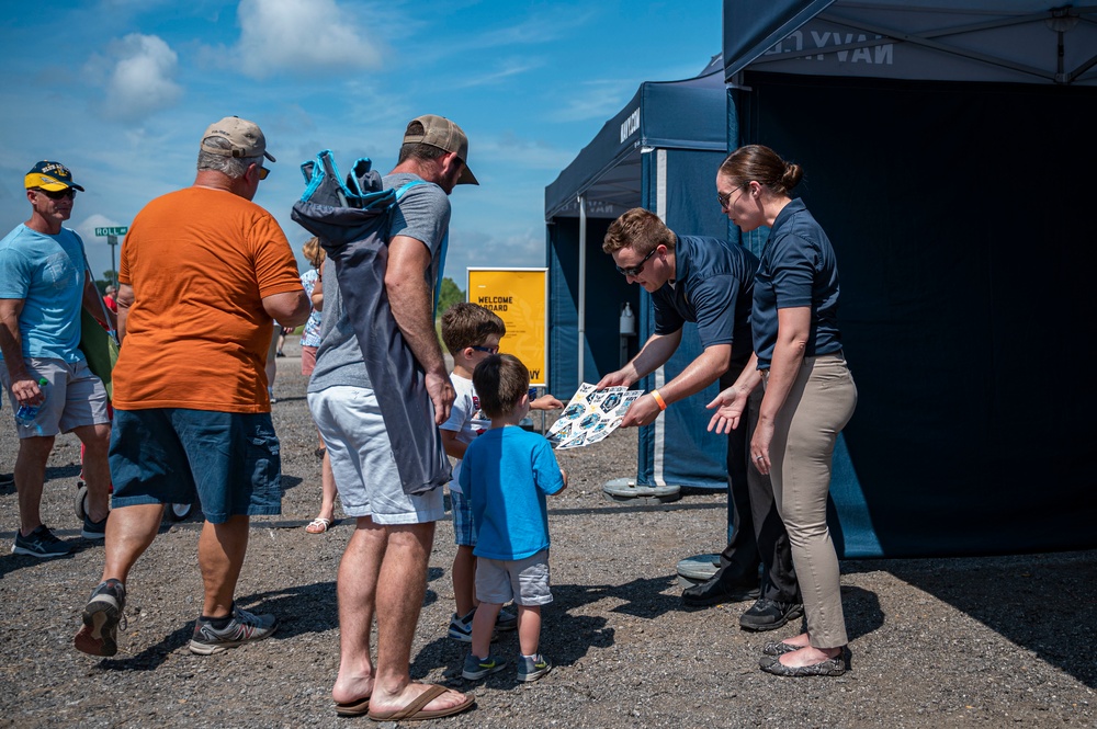 Blue Angels Perform at Spirit of St Louis Airshow