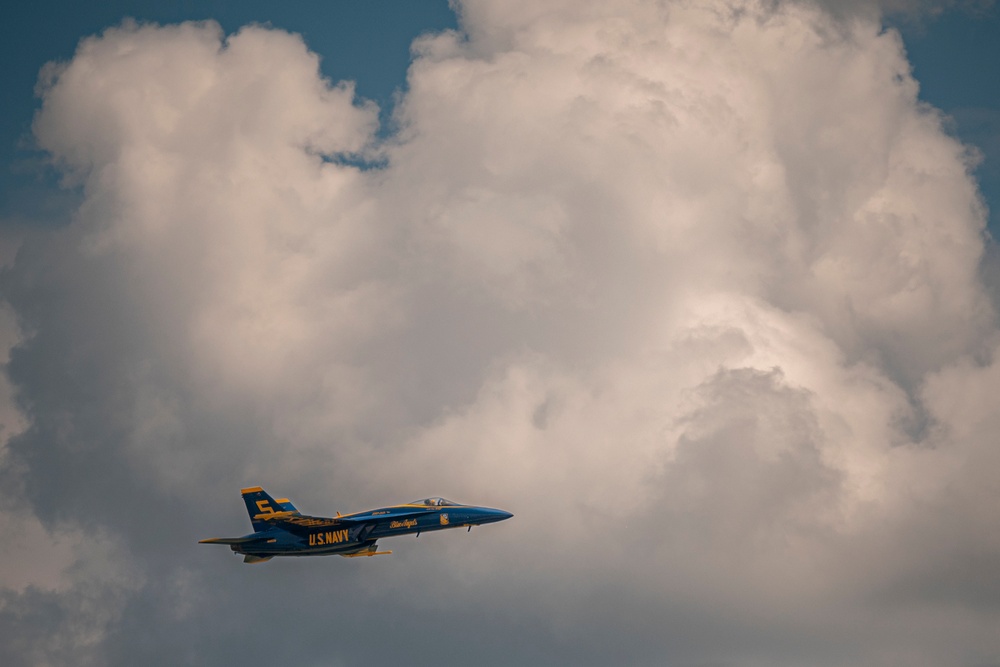 Blue Angels Perform at Spirit of St Louis Airshow