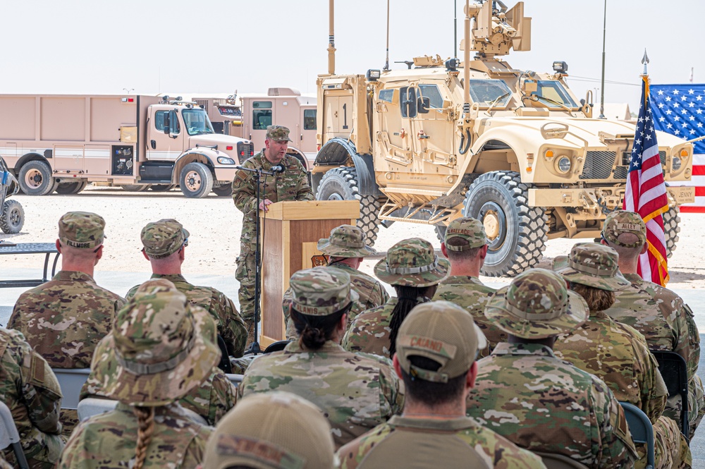 Col Zavadil takes command of the 378th EMDS