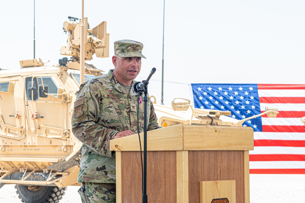 Col Zavadil takes command of the 378th EMDS