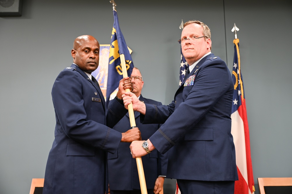 165th Operations Support Squadron Change of Command