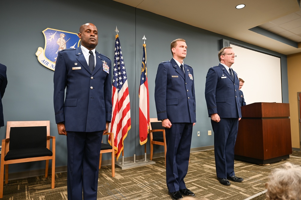165th Operations Support Squadron Change of Command
