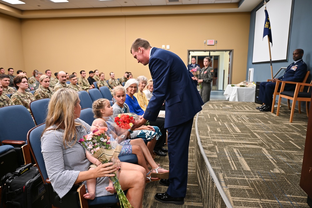 165th Operations Support Squadron Change of Command