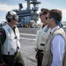 Vice Adm. Dwyer Visits USS George H.W. Bush (CVN 77)