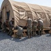 U.S. Airmen with the 75th Expeditionary Airlift Squadron vs. Big ol’ Shelter Tents