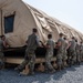 U.S. Airmen with the 75th Expeditionary Airlift Squadron vs. Big ol’ Shelter Tents