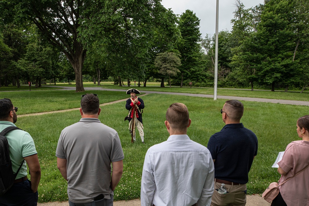 CATALIST Class 002 tours Washington Crossing State Park