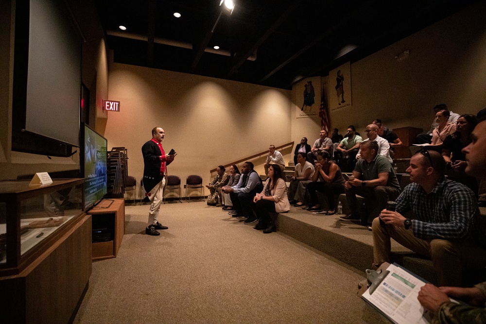 CATALIST Class 002 tours Washington Crossing State Park