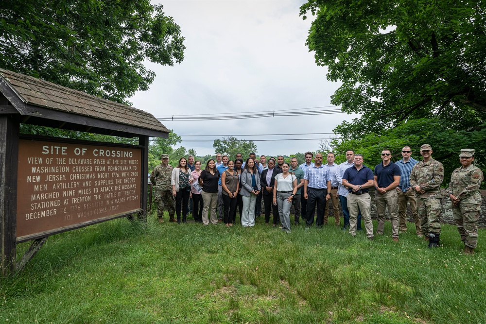 CATALIST Class 002 tours Washington Crossing State Park