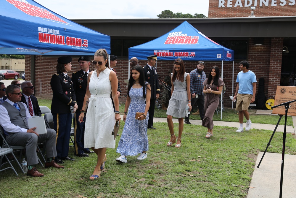 Sgt. Baldeosingh National Guard Readiness Center Renaming Ceremony