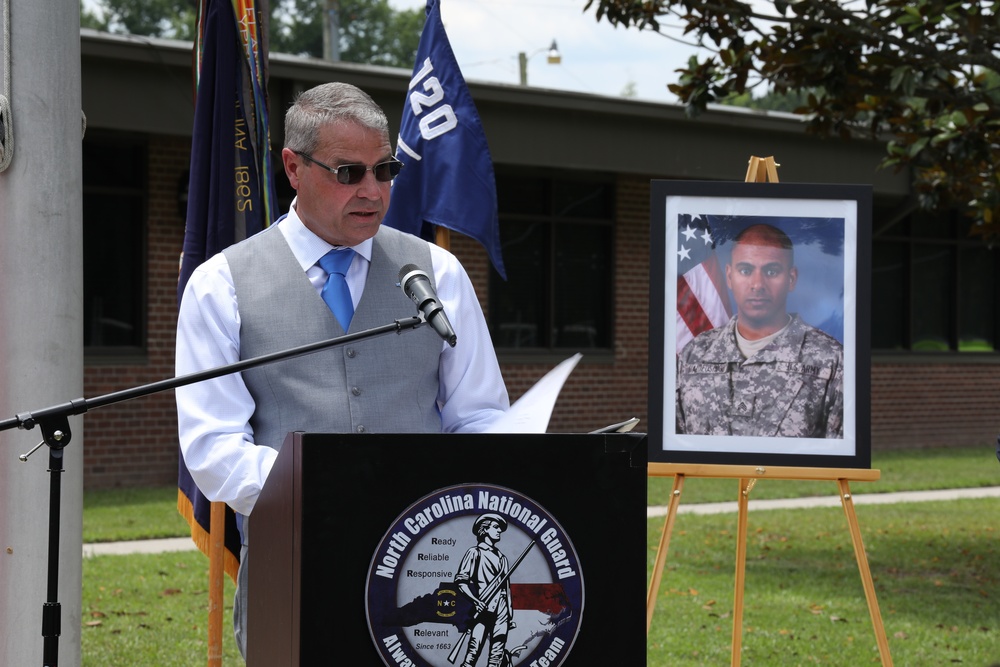 Sgt. Baldeosingh National Guard Readiness Center Renaming Ceremony