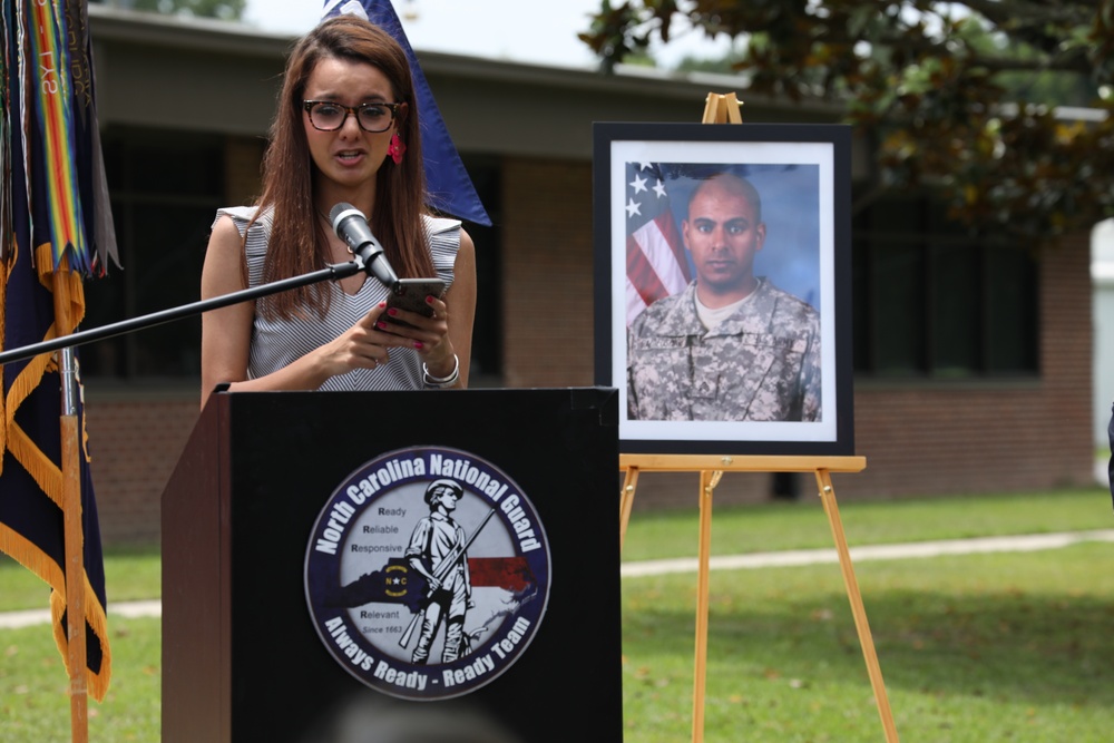 Sgt. Baldeosingh National Guard Readiness Center Renaming Ceremony