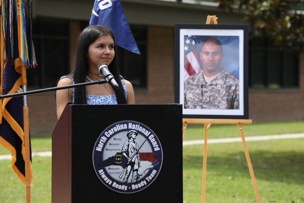Sgt. Baldeosingh National Guard Readiness Center Renaming Ceremony