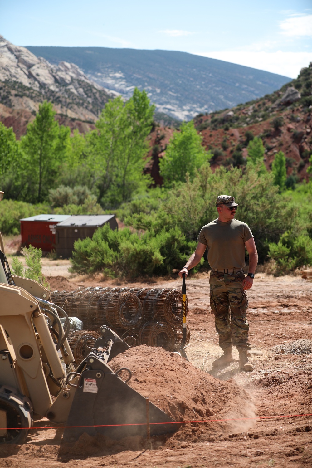 Utah engineers upgrade facilities at Dinosaur National Monument during annual training